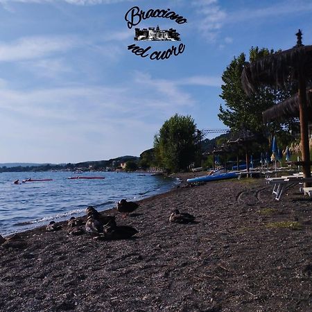 La Rosa Del Lago Браччано Экстерьер фото